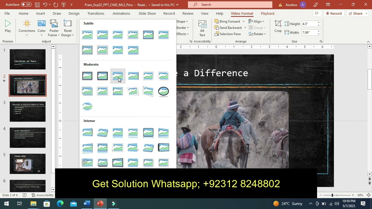 Exp22_PowerPoint_Ch02_ML2_Peru | Exp22 PowerPoint Ch02 ML2 Peru | Complete Solution 100%