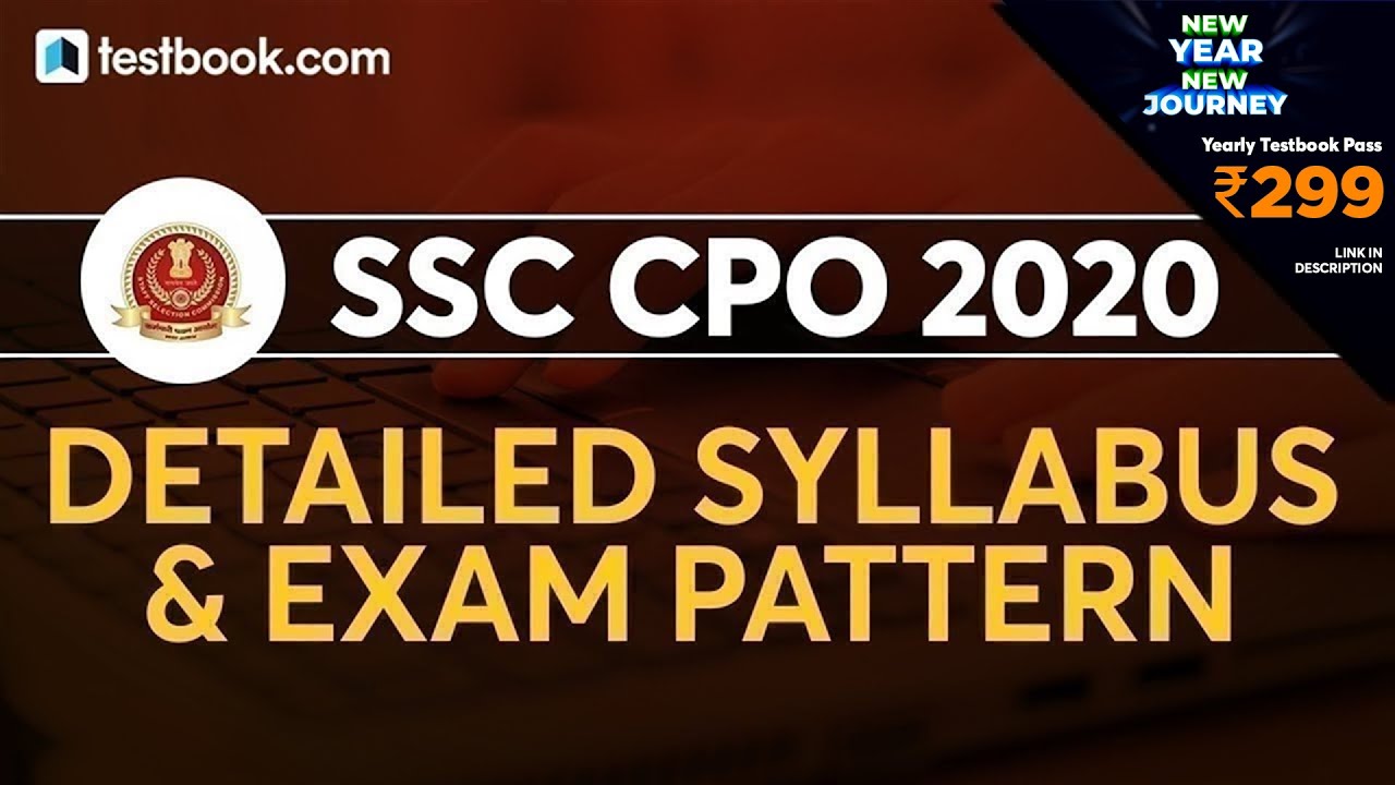 SSC CPO SI Syllabus 2020 | SSC CPO Exam Pattern & Important Topics | Preparation Tips & Strategy