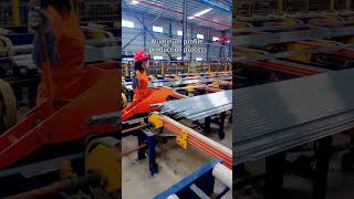 Aluminum profile production process