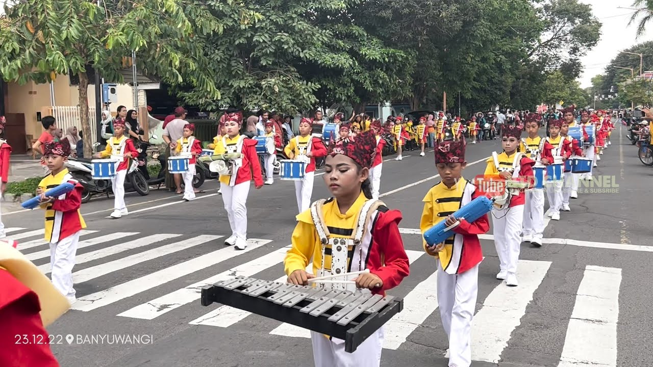 Lomba Drumband Tingkat Pelajar Se Kabupaten Banyuwangi 2022