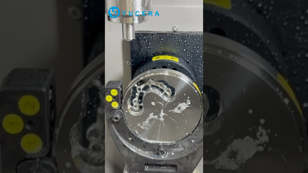 Yucera DS100 Metal Milling Machine Milling Material: Titanium Blank, Zirconia Block and so on