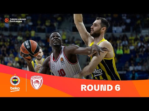 Fenerbahce Istanbul-Olympiacos Piraeus | Round 6 Highlights | 2023-24 Turkish Airlines EuroLeague