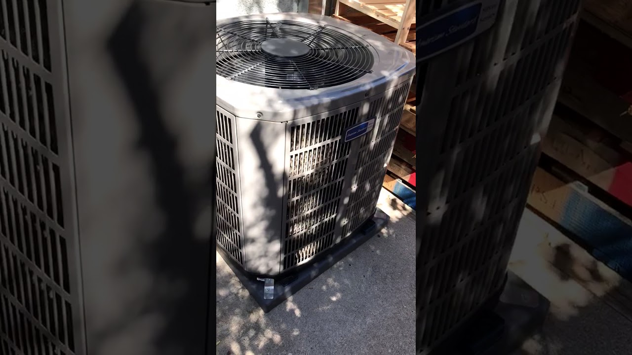 American Standard Air Conditioner Noise YouTube