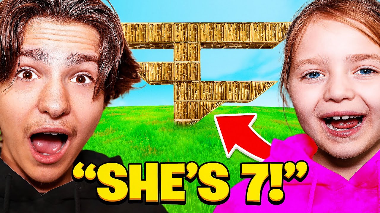 My 7 Year Old Sister Is A Fortnite Pro YouTube My 7 Year Old Sister Is A Fortnite Pro YouTube