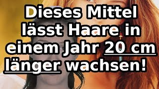 Dieses Mittel lässt Deine Haare in einem Jahr 20 cm länger wachsen – Erfahrungsbericht.