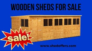 Wooden Sheds For Sale UK Grab A Bargain Today