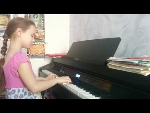 Этюд 1 Карла Черни соч.299 тетрадь 1 школа беглости