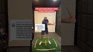 How many golfers have been fooled by this golf swing illusion? 👀⛳️ #golf #golftips #golfswing How many golfers have been fooled by this golf swing illusion? 👀⛳️ #golf #golftips #golfswing