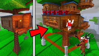 I Built The Most OVERPOWERED AFK TREE HOUSE in 99 Nights in the Forest!