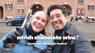 We Tried DELICIOUS Chocolate at Amsterdam’s Chocolade Festival!