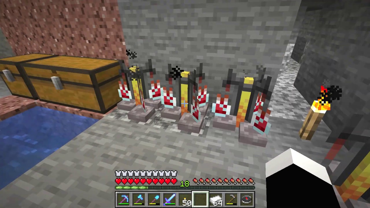 How to activate the Brewing Stand  Minecraft  YouTube