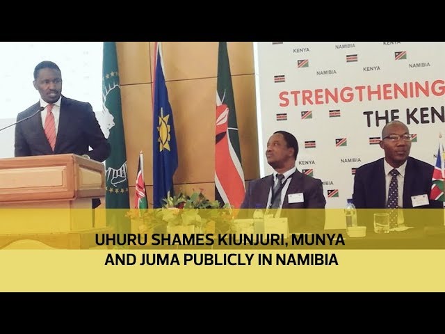 Image result for uhuru and kiunjuri in Namibia