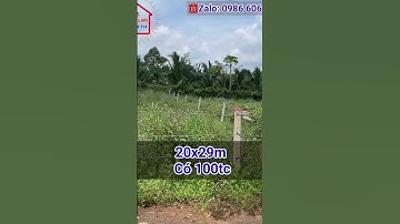 🔴 Gần Ngã 4 Xuyên Mộc, 20x29m có 100tc giá đầu tư |  Xã Xuyên Mộc, H. Xuyên Mộc Tỉnh BRVT#sports