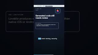 Lovable Builds Web Apps From a Prompt #Shorts