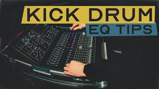 KICK DRUM EQ TIPS  How to EQ your kick drum for live rock band