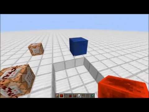 Cylinders/Circles in Minecraft tutorial with 2 command 