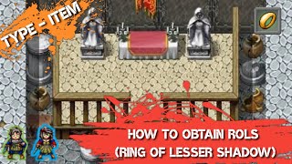 How to obtain Rols (Ring of Lesser shadow) [Andor's Trail] screenshot 3