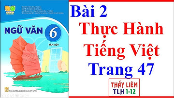 Ngữ Văn 6 Bài 2 | Thực Hành Tiếng Việt | Trang 47 | Sách Kết Nối Tri Thức Với Cuộc Sống