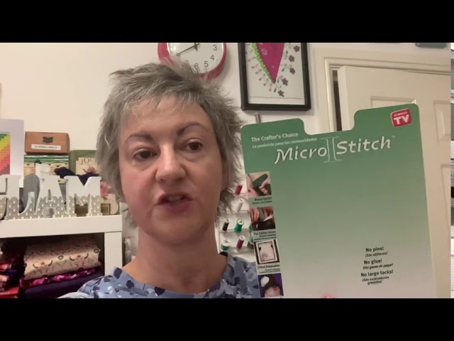 Glammascreations- Micro stitch gadget part 2 -tack removal 