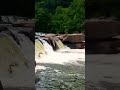 Waterfalls at Valley Falls State Park West Virginia #Waterfall #falls #river #WV