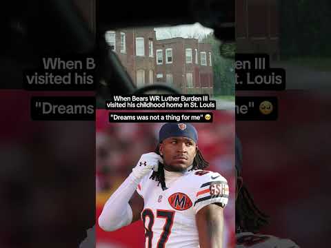 Luther Burden III reflects on where he grew up.