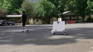 Home made person follow robot (UWB)
