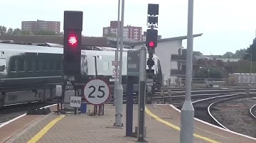 GWR 9 car IET Class 800/3 departs Bristol Temple Meads for London Paddington! - 31/8/19
