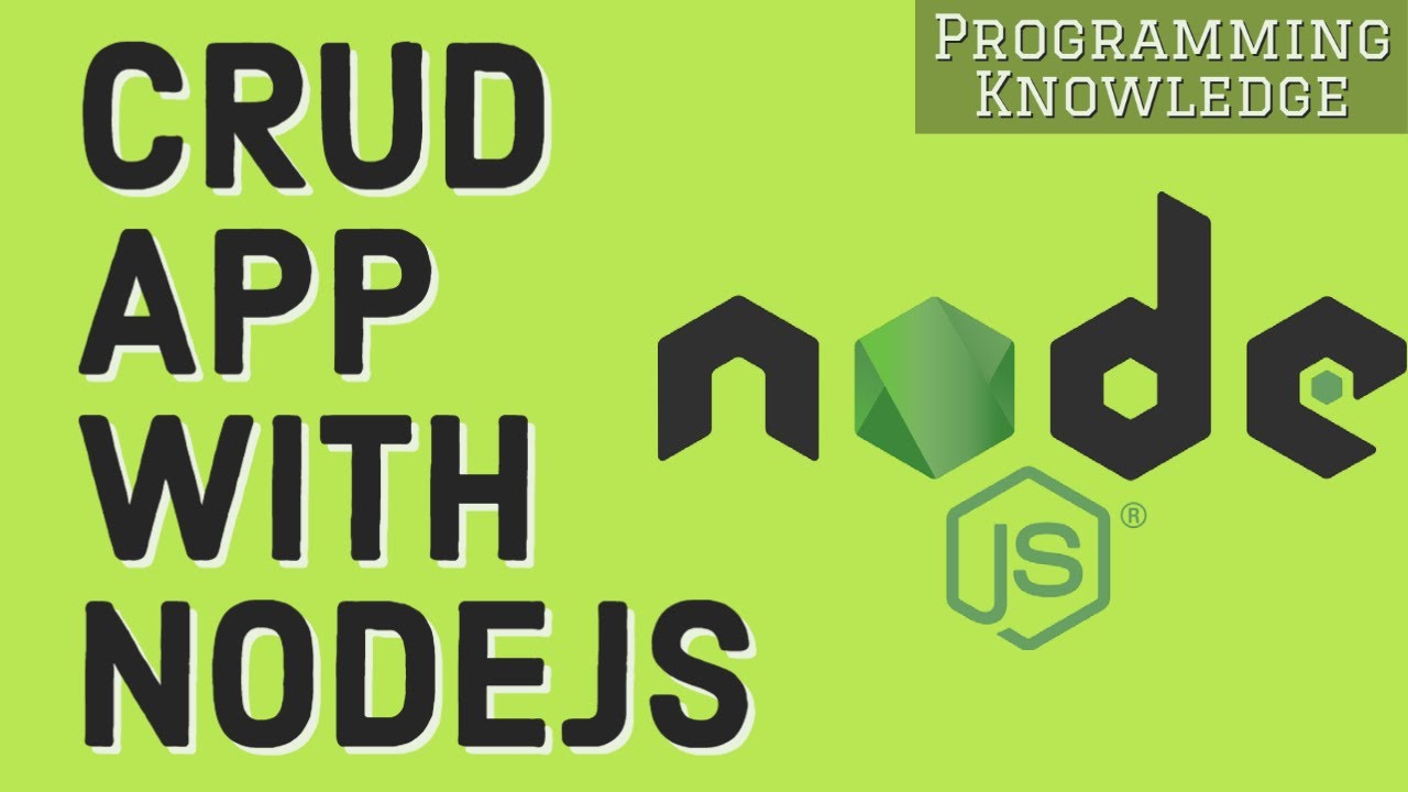 Node.js MongoDB Tutorial | Writing CRUD App with NodeJs, Express and MongoDB