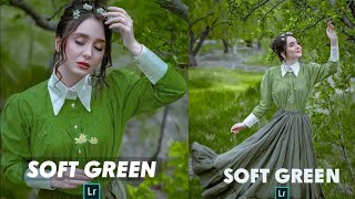 Soft Green Preset For Lightroom Application || Soft Green Photo Editing || Lightroom App screenshot 5