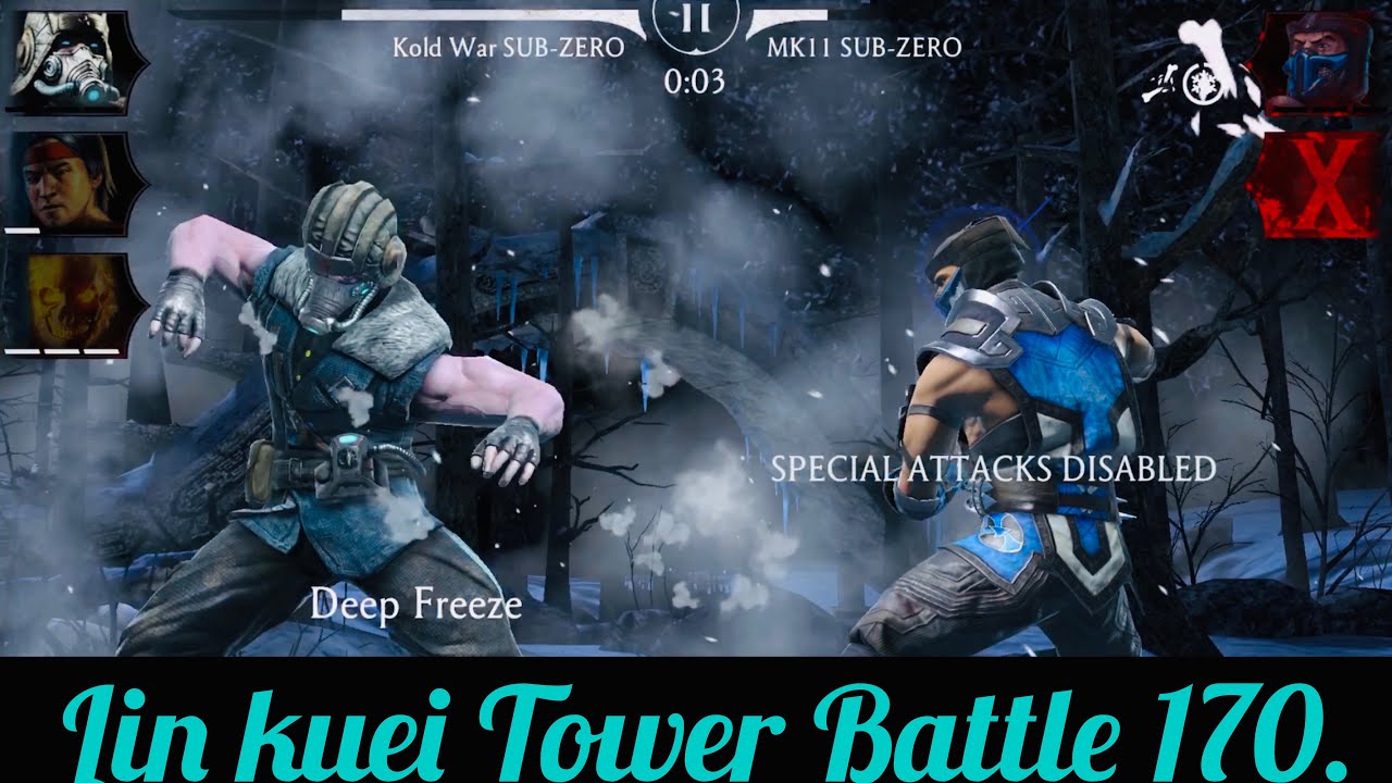 Lin Kuei Tower  Boss’s Battle Fight 170 Mortal Kombat Mobile Account