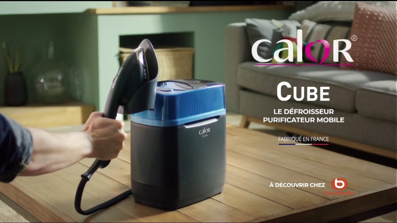 Défroisseur Vapeur Purificateur Cube Calor – GaleriesMolé