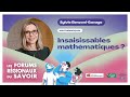 Sylvie benzonigavage  insaisissables mathmatiques 