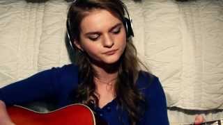 Video thumbnail of "Lorde-A World Alone-Kerris Dorsey Cover"