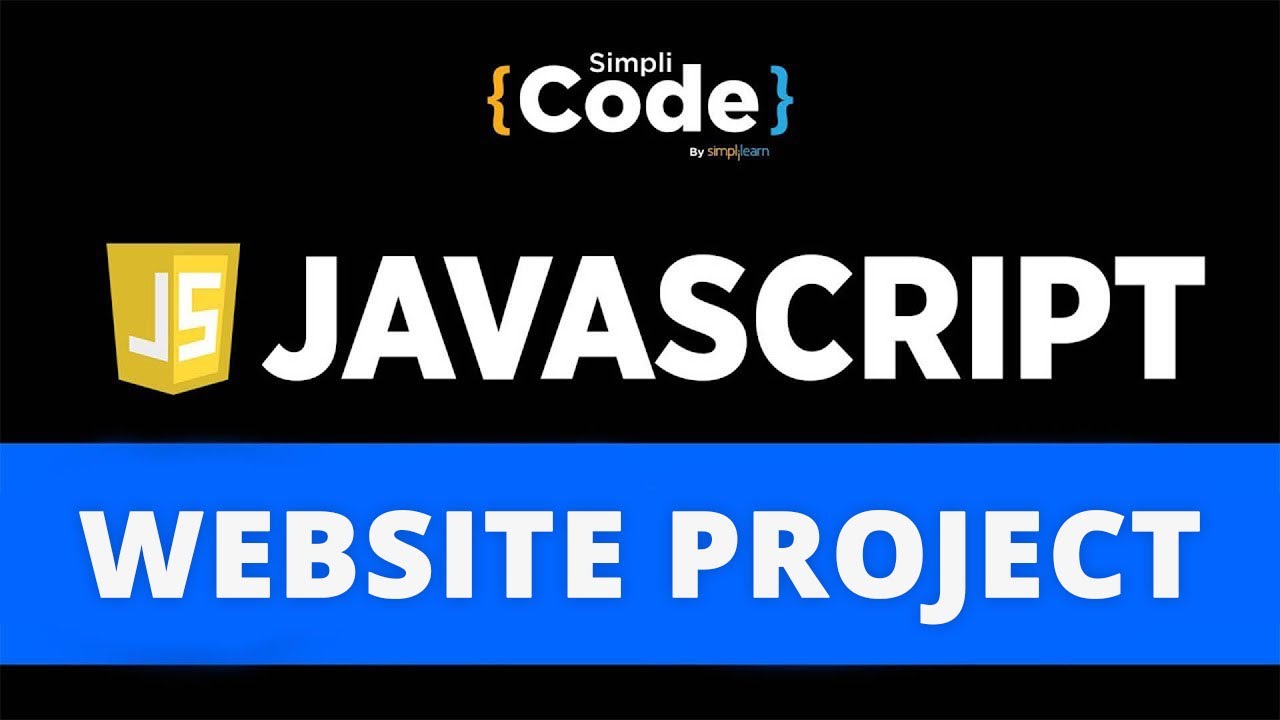 JavaScript Website Project | JavaScript Web Development Tutorial | JavaScript Projects | SimpliCode