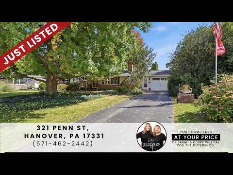 321 Penn St, Hanover, PA home video tour
