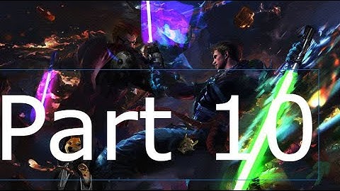 Karl & Lucas play - The Force Unleashed - Part 10 - Stormtrooper quickscope god