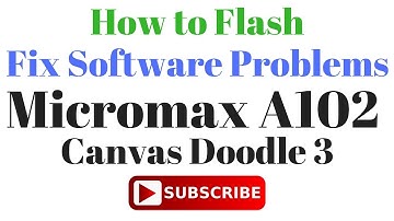 How to flash micromax A102 flash 100% WORKING SOLUTION & Flash Free