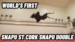 Worldโs First Snapu swing Cork Snapu Double Twist- Shosei Iwamoto (2023) (TRICKING)