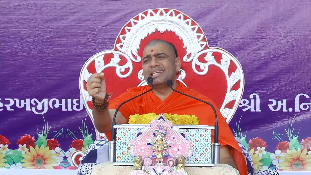 માં બાપ ની સેવા... પૂ શ્રીજીસ્વામી. હાથીજણ