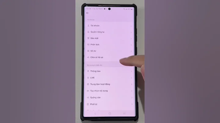 Cách Xoá lịch sử vị trí trên TikTok