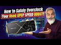 How to Safely Overclock Your Used GPU 🔥 for Better Rendering Performance 2026