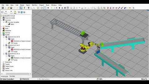 Cycled Pick & Place - Roboguide by FANUC