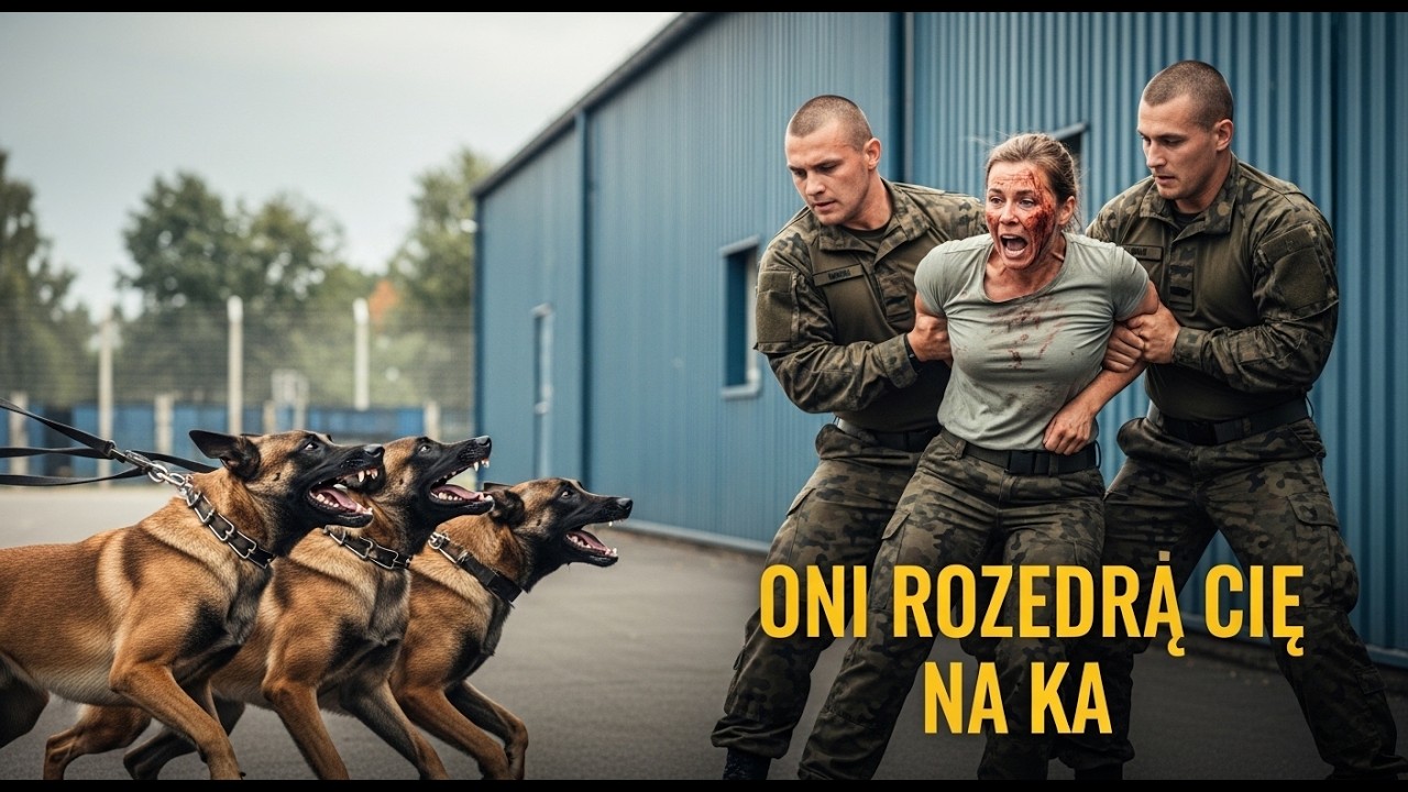 RZUCONO JĄ WYGŁODNIAŁYM PSOM K9. TO, CO ZROBIŁ KOMANDOS SEAL, ZSZOKOWAŁO WSZYSTKICH.