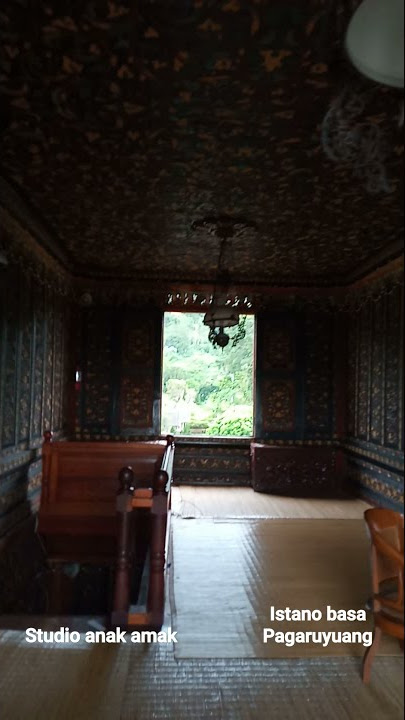 lantai 3 istana Pagaruyung...