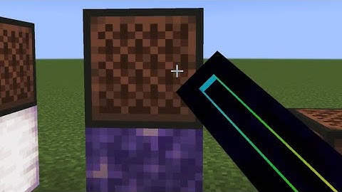 What if you put a Amethyst￼ block under a noteblock?￼