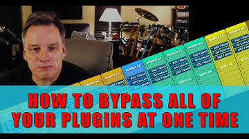 Bypass All of Your Plugins in a Pro Tools session One Click