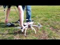 DJI F450 E300 Set Erstflug von Lars Otto Milleniumwiese Brauschweig 28.09.2014