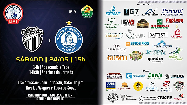 🔴AO VIVO | Santa Cruz x Aimoré - Divisão de Acesso - Rodada 2 - 24/05/2025