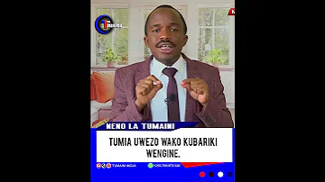 KUWA MBARAKA KWA WENGINE PR DAVID MMBAGA Sda Live 