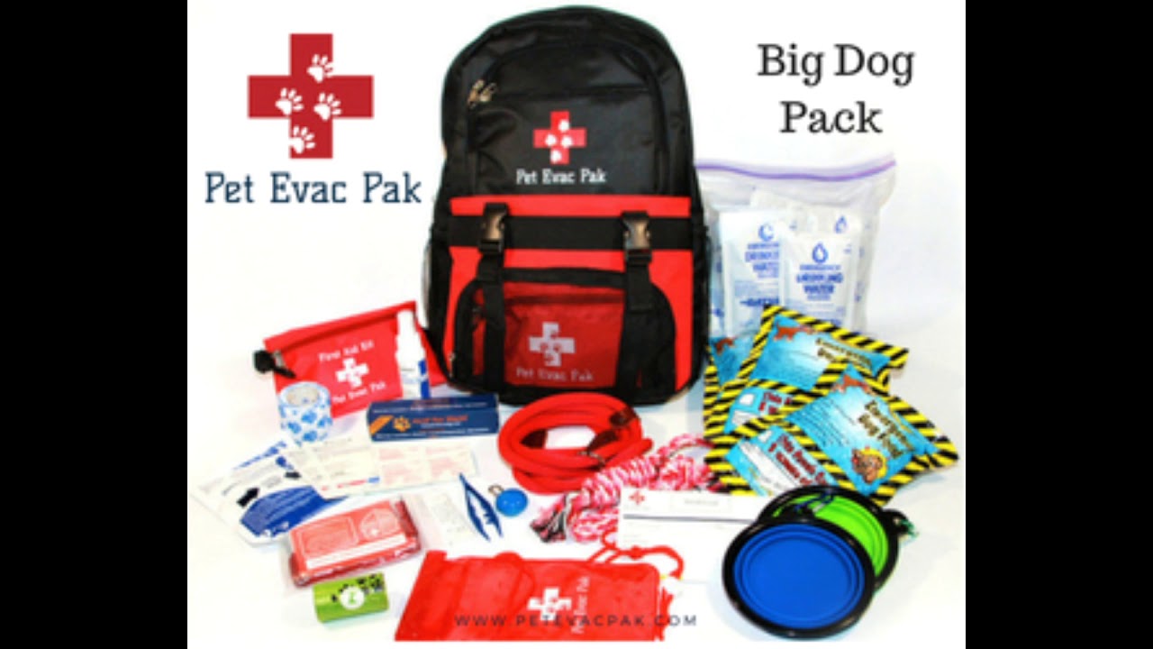 Pet Evac Pack Kits
